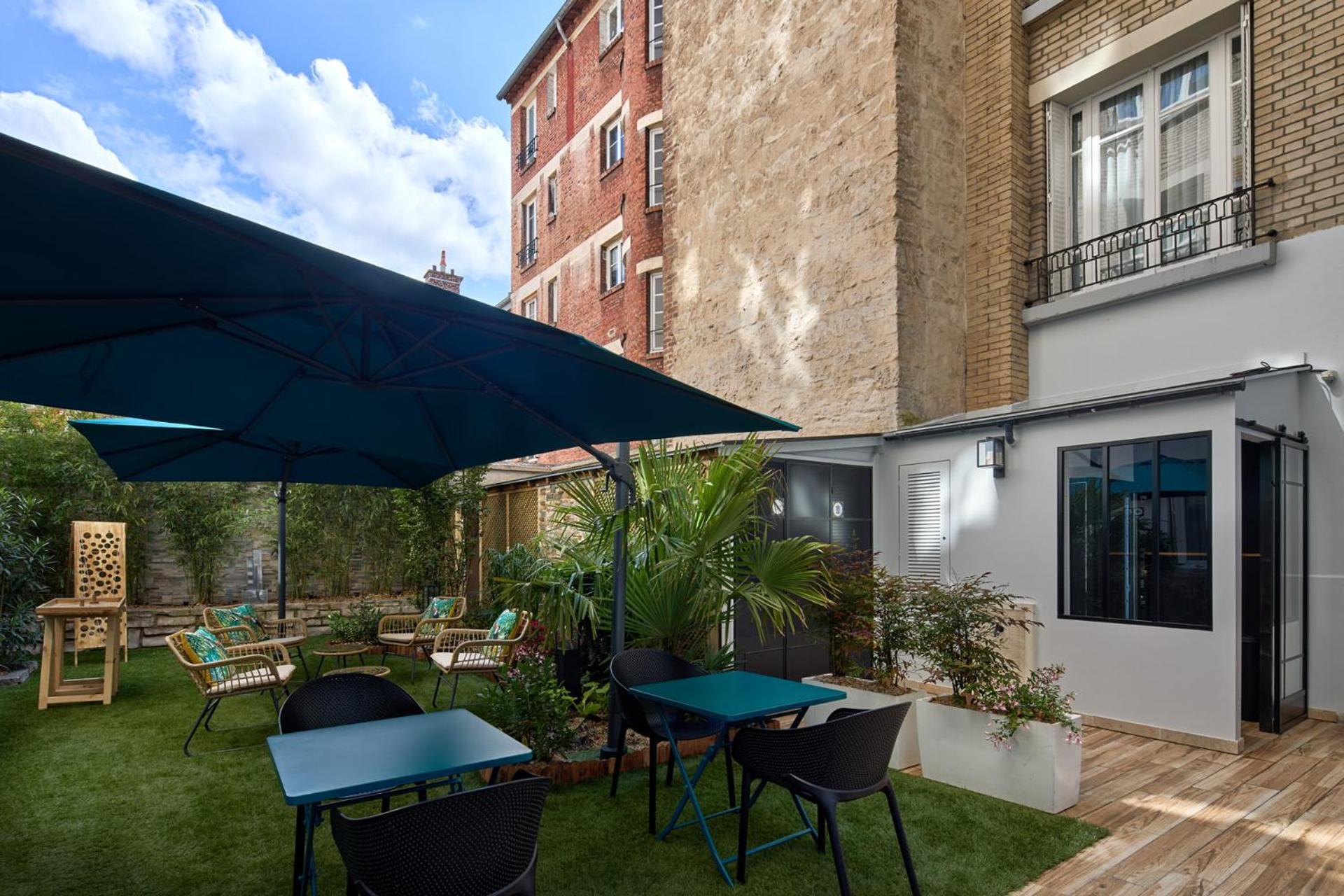 Hotel Residence Paris Asnieres Exterior foto